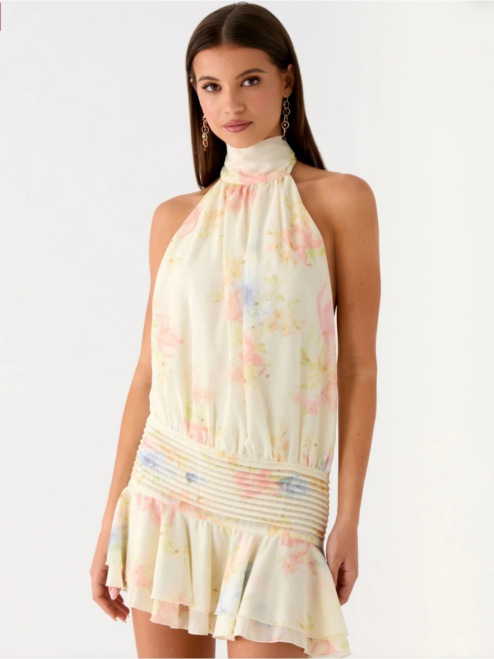 PEPPERMAYO Willow Chiffon Mini Dress